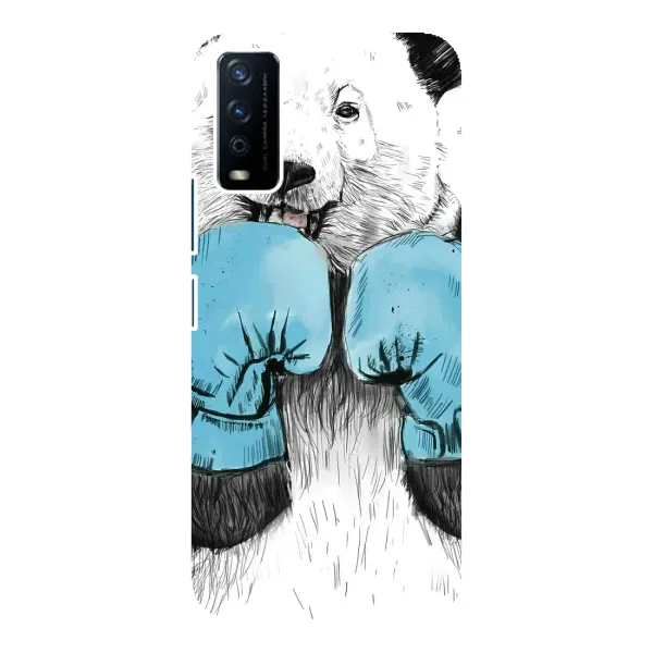 Чехол с рисунком «Панда боксер» для Vivo Y12s Чехол с рисунком «Панда боксер» для Vivo Y12s