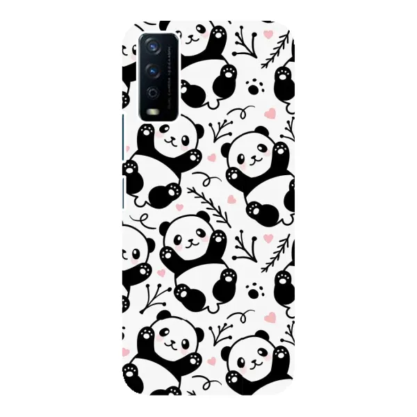 Чехол с рисунком «Пандочки» для Vivo Y12s Чехол с рисунком «Пандочки» для Vivo Y12s