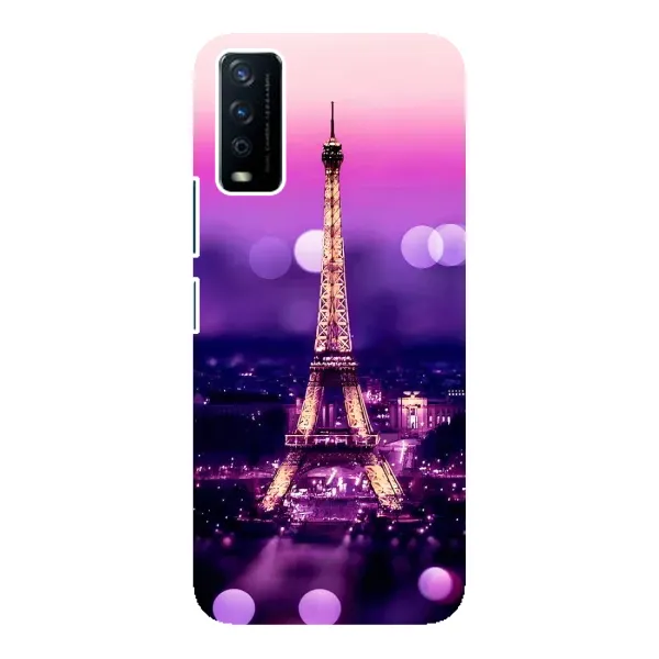 Чехол с рисунком «Париж башня» для Vivo Y12s Чехол с рисунком «Париж башня» для Vivo Y12s