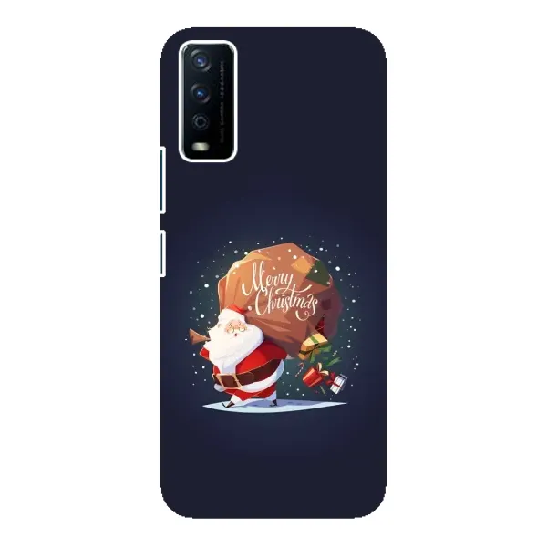 Чехол с рисунком «Подарки от Санты» для Vivo Y12s