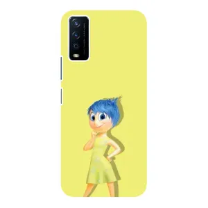 Чехол Головоломка для ViVO Y12s - (AlphaPrint) (Радость)
