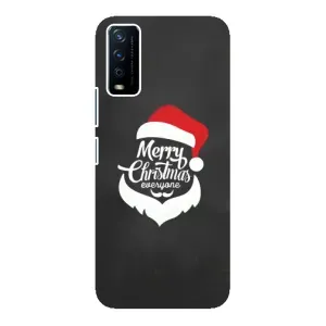 Чехол Санта Клаус для ViVO Y12s (Санта Крисмас)