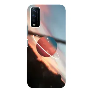 Чохол (ТПУ) з планетами на ViVO Y12s (Сатурн)