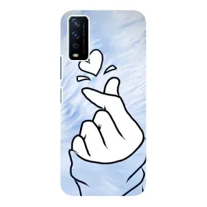 Чохол (Знак сердечка) для ViVO Y12s (Серце знак)
