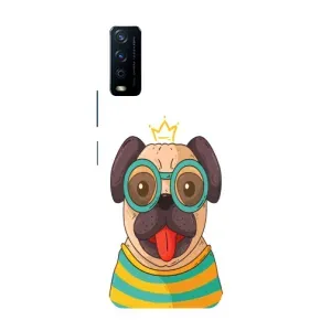 Бампер для ViVO Y12s з картинкою "Песики" (Собака Король)
