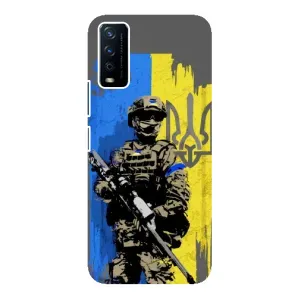 Чехлы с принтом (Воины ЗСУ) для ViVO Y12s (Солдат ЗСУ)