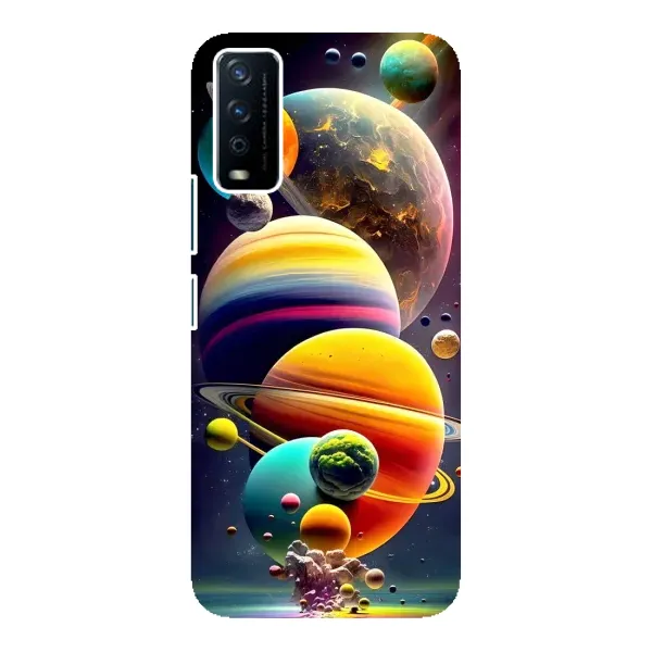 Чехол с рисунком «Солнечна система» для Vivo Y12s Чехол с рисунком «Солнечна система» для Vivo Y12s