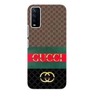 Чехлы Бренд GUCCI для ViVO Y12s (Стиль GUCCI)