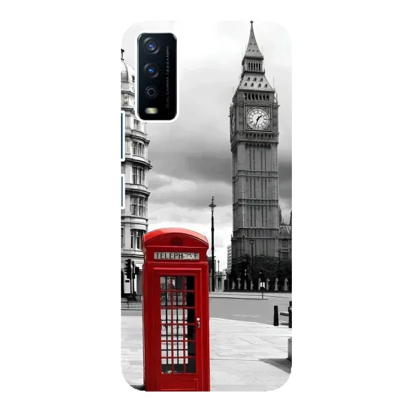 Чехол с рисунком «TELEPHONE» для Vivo Y12s Чехол с рисунком «TELEPHONE» для Vivo Y12s