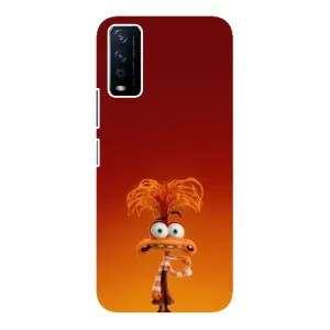 Чехол Головоломка для ViVO Y12s - (AlphaPrint) (Тревожность)