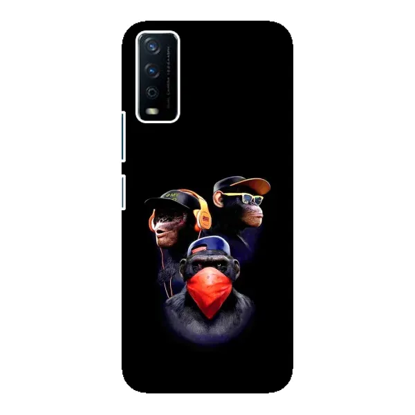 Чехол с рисунком «Три обезьяны» для Vivo Y12s Чехол с рисунком «Три обезьяны» для Vivo Y12s
