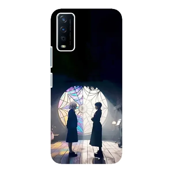 Чехол с рисунком «Уэнсдей и Энди» для Vivo Y12s Чехол с рисунком «Уэнсдей и Энди» для Vivo Y12s