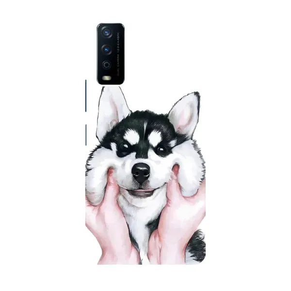 Чехол с рисунком «Собака Хаски» для Vivo Y12s Чехол с рисунком «Собака Хаски» для Vivo Y12s