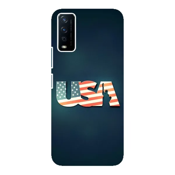 Чехол с рисунком «USA» для Vivo Y12s Чехол с рисунком «USA» для Vivo Y12s