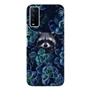 Силіконовий Чохол з Энотами на ViVO Y12s (В квітах)