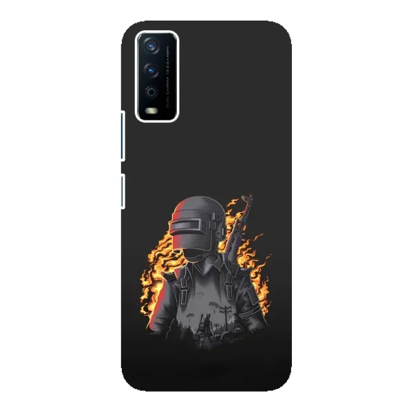 Чехол с рисунком «В огне» для Vivo Y12s Чехол с рисунком «В огне» для Vivo Y12s