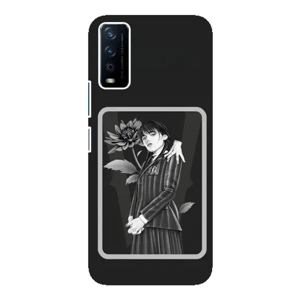Чехол с рисунком «Венсдей картина» для Vivo Y12s Чехол с рисунком «Венсдей картина» для Vivo Y12s