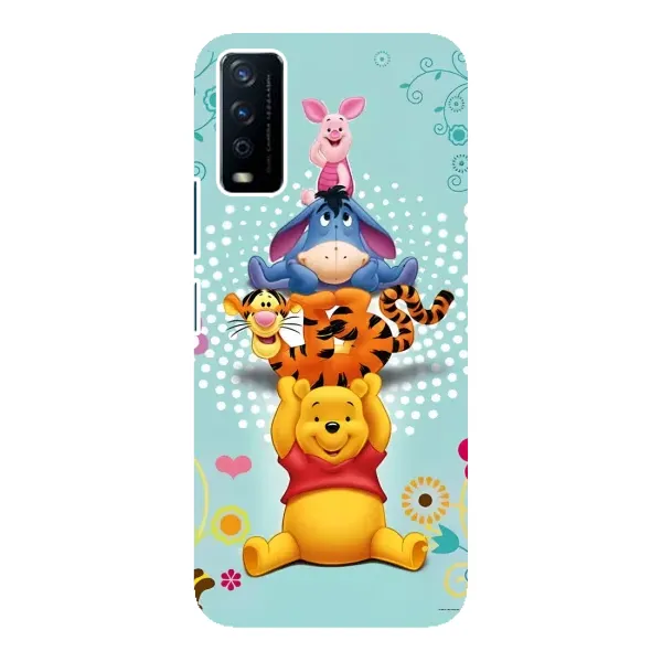 Чехол с рисунком «Винни Пух и друзья» для Vivo Y12s