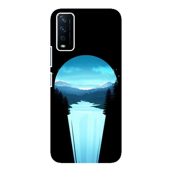 Чехол с рисунком «Синий Водопад» для Vivo Y12s Чехол с рисунком «Синий Водопад» для Vivo Y12s
