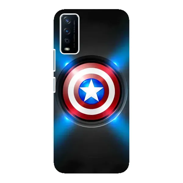 Чехол с рисунком «Яркий Щит Капитана» для Vivo Y12s Чехол с рисунком «Яркий Щит Капитана» для Vivo Y12s