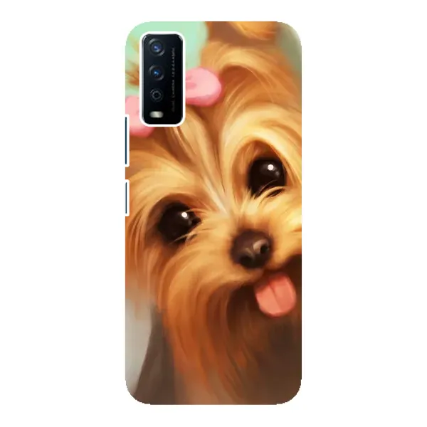 Чехол с рисунком «Йоршенский терьер» для Vivo Y12s Чехол с рисунком «Йоршенский терьер» для Vivo Y12s