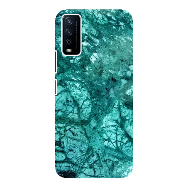 Чехол с рисунком «Зеленый мрамор» для Vivo Y12s Чехол с рисунком «Зеленый мрамор» для Vivo Y12s