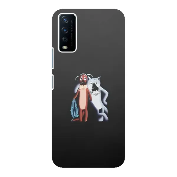 Чехол с рисунком «Шо, опять» для Vivo Y12s