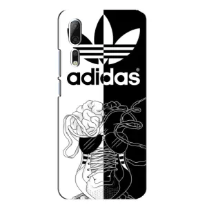 Чехол в стиле "Адидас" для ЗТЕ Аксон 10 Про (Adidas шнурки)