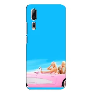 Силиконовый Чехол Барби Фильм на ZTE Axon 10 Pro (Барби и Кен)
