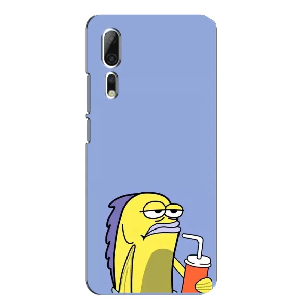 Чехол с рисунком «Безразличие» для ZTE Axon 10 Pro