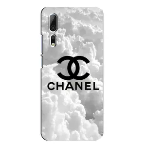 Чехол с Брендами одежды на ЗТЕ Аксон 10 Про (CHANEL)