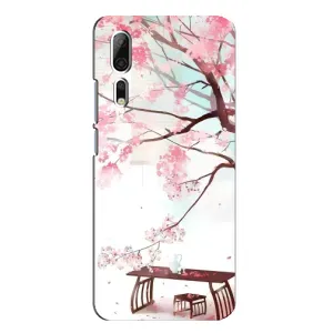 Чохол з картинкою Сакури на ZTE Axon 10 Pro (Чайна церемонія)
