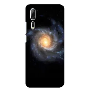 Чохли КОСМОС на ZTE Axon 10 Pro (Чорна дира)