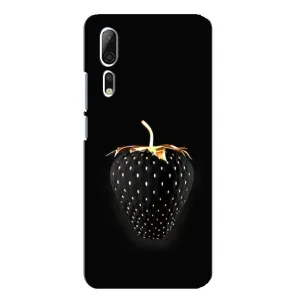 Чохол з зображенням смачної їжі для ZTE Axon 10 Pro (Чорна полуниця)