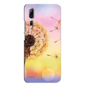 Силіконовий Чохол з кульбабками на ZTE Axon 10 Pro (Квітка-кульбаба)