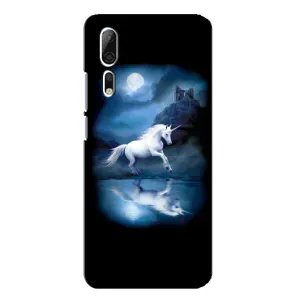 Чехол Unicorn на ZTE Axon 10 Pro (Единорог)