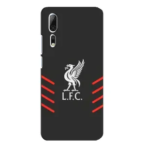 Силиконовые Чехлы принт Футбол на ZTE Axon 10 Pro (Эмблема Liverpool)