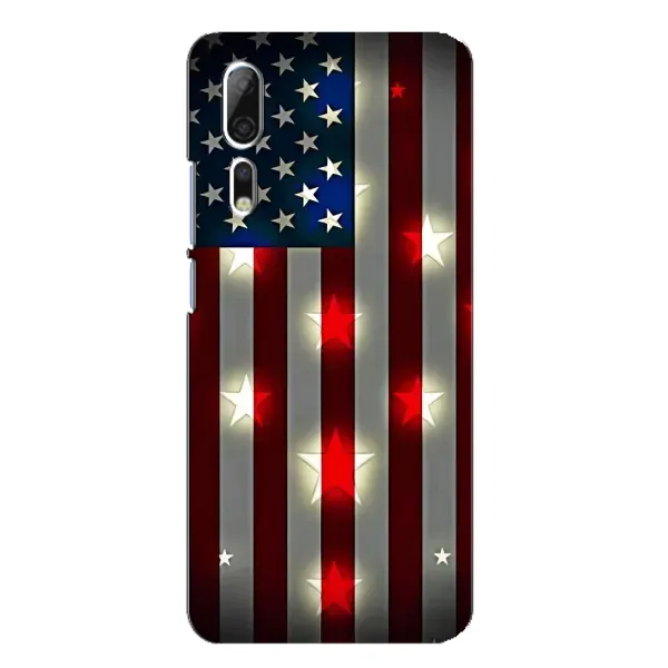 Чехол с рисунком «Флаг США 2» для ZTE Axon 10 Pro Чехол с рисунком «Флаг США 2» для ZTE Axon 10 Pro
