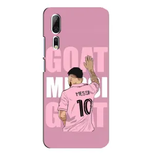 Чехлы Лео Месси в Майами на ZTE Axon 10 Pro (GOAT MESSI)