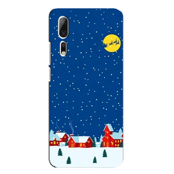 Чехол с рисунком «Город в снегу» для ZTE Axon 10 Pro Чехол с рисунком «Город в снегу» для ZTE Axon 10 Pro