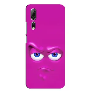Силиконовые Чехлы (смешные стикеры) для ZTE Axon 10 Pro (Хитрая мордочка)