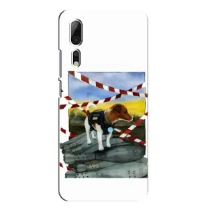 Чехол с принтом Собаки Патрон для ZTE Axon 10 Pro (Храбрый Патрон)