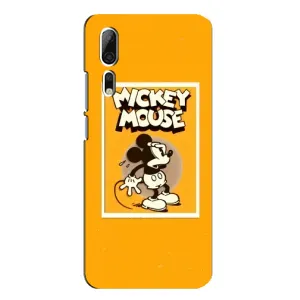 Чехлы с принтом Микки Маус на ZTE Axon 10 Pro (Испуганный Микки)