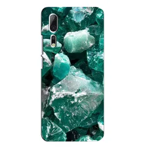 Чехол (Дорого -богато) на ZTE Axon 10 Pro (Изумруд)