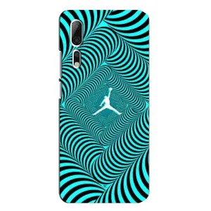 Силиконовый Чехол Nike Air Jordan на ЗТЕ Аксон 10 Про (Jordan)