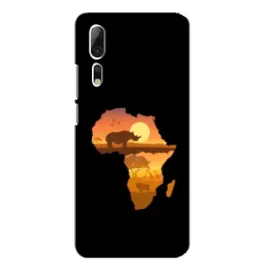 Літній Чохол на ZTE Axon 10 Pro (Карта)