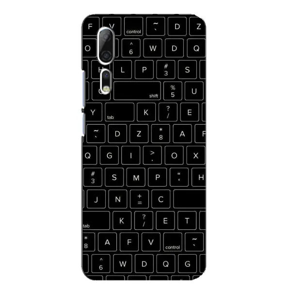Чехол с рисунком «Клавиатура» для ZTE Axon 10 Pro Чехол с рисунком «Клавиатура» для ZTE Axon 10 Pro