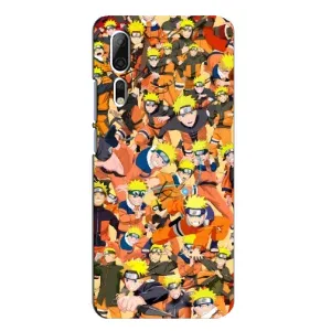 Чохли з принтом НАРУТО на ZTE Axon 10 Pro (Коллаж Наруто)