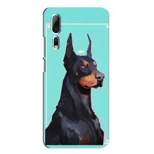 Чохол ДОБЕРМАН для ZTE Axon 10 Pro (Король доберман)