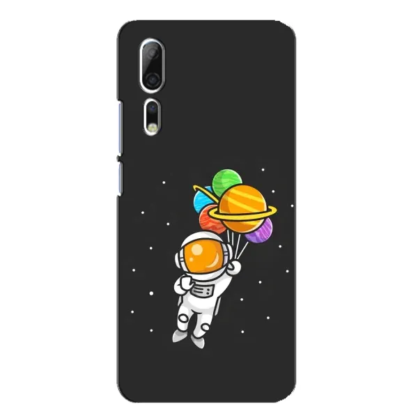 Чехол с рисунком «Космонавт с шариками» для ZTE Axon 10 Pro Чехол с рисунком «Космонавт с шариками» для ZTE Axon 10 Pro